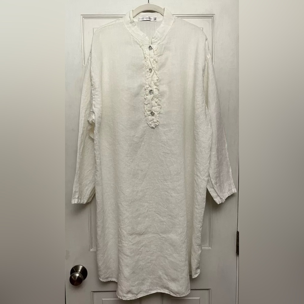 SOLD Cut Loose Shirt Dress Tunic